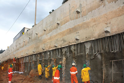 Muros Contenção para Rodovias